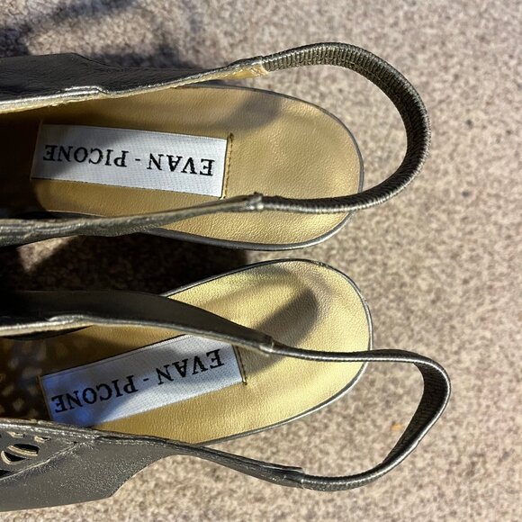 Vintage Evan-Picone Size 8 Leather Heels - Picture 8 of 14